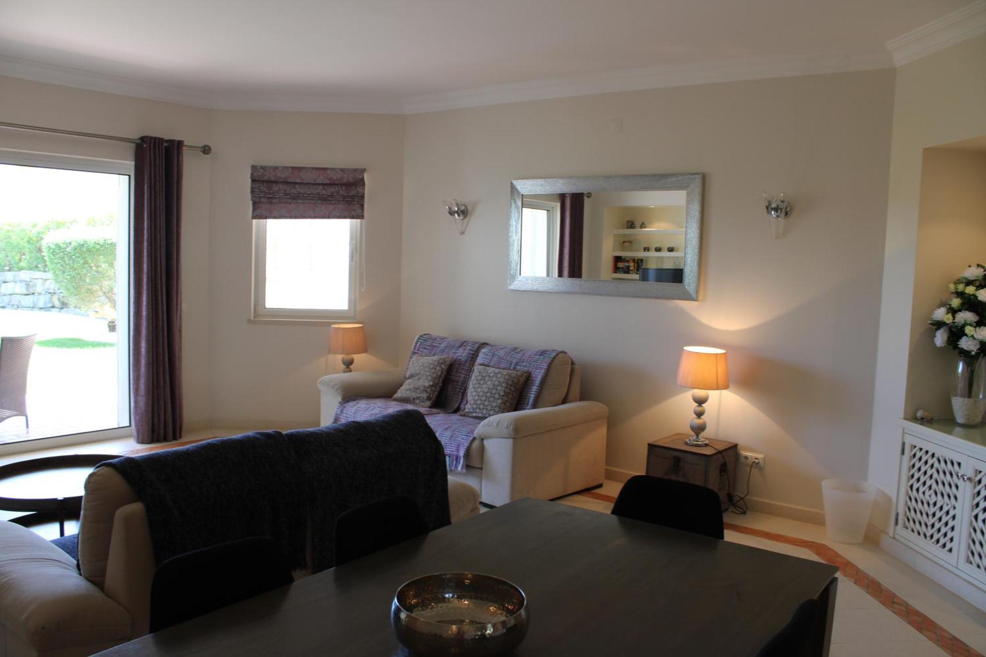 Luxury 2 Bedroom Apartment With Private Garden Almancil Exterior photo